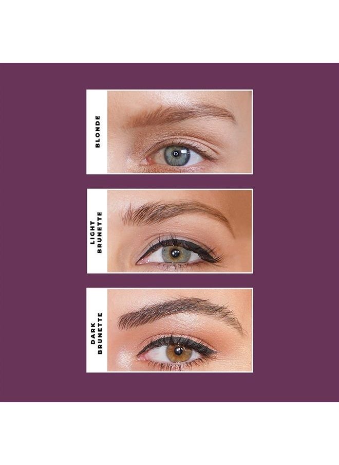blinc - Blinc Eyebrow Pencil, Dual-Sided Precise, Fine Tip Eyebrow Pencil with Vitamins C & E, Natural Finish, Long-Wearing, Water-Resistant, Vegan, Gluten-Free & Cruelty-Free, Dark Brunette, 0.09g/0.003 Oz - Image 1