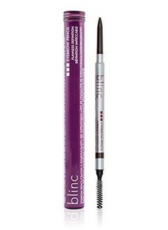 blinc Blinc Eyebrow Pencil, Dual-Sided Precise, Fine Tip Eyebrow Pencil with Vitamins C & E, Natural Finish, Long-Wearing, Water-Resistant, Vegan, Gluten-Free & Cruelty-Free, Dark Brunette, 0.09g/0.003 Oz  - Image 1