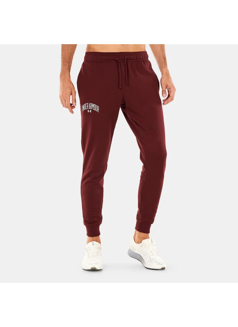 اندر ارمور Men's UA Rival Fleece Wordmark Joggers