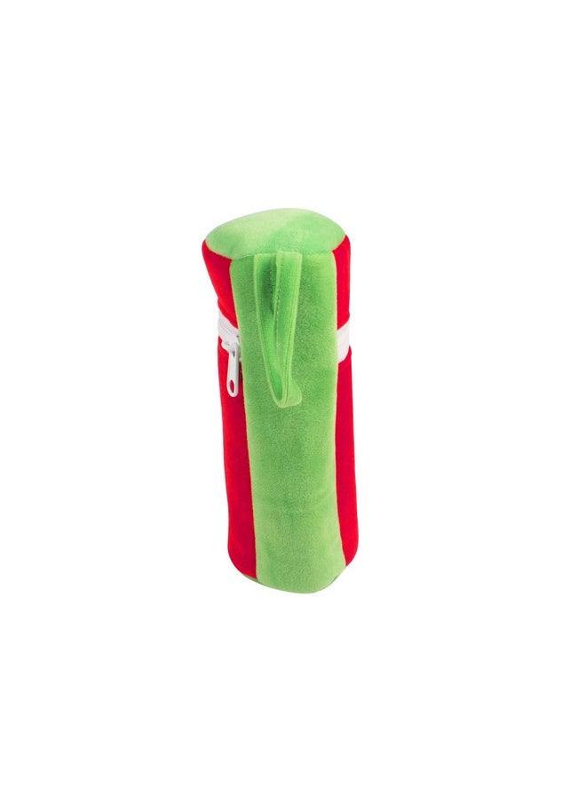 Ole Baby Dual Color Popup Cute Face Plush Bottle Cover. It Can Hold Upto 240 Ml Feeding Bottle.  - Image 2