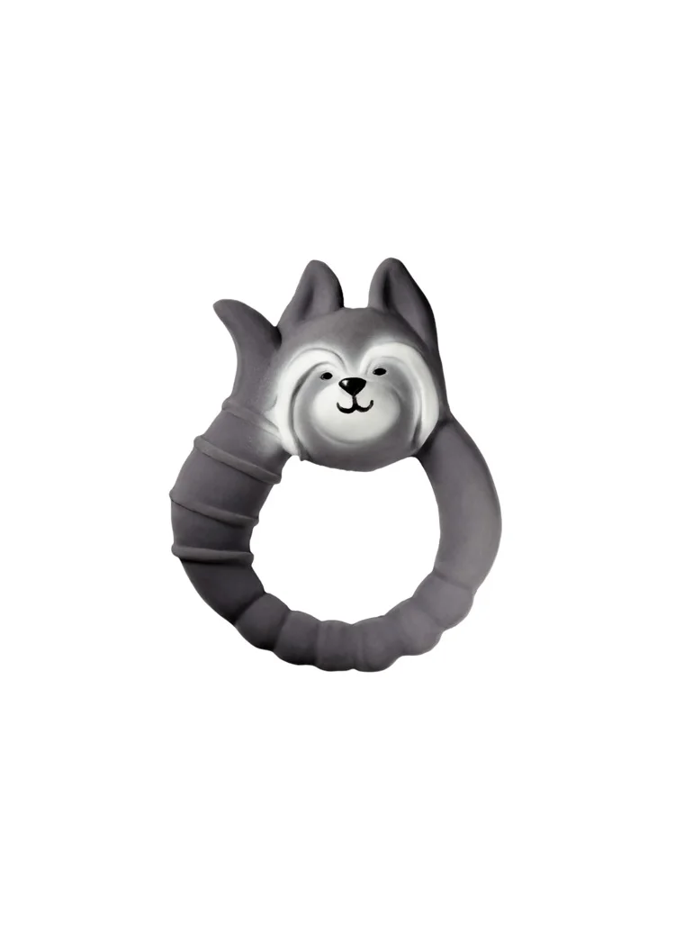 Natruba Natruba Teether Raccoon - Grey