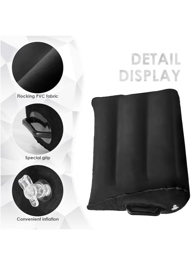 JOGAMS Inflatable Leg Positioner Love Pillow for Couples Portable Body Cushion for Intimacy Sleep Support Leg Elevation Ideal for Bed Sofa Travel or Camping - Image 5