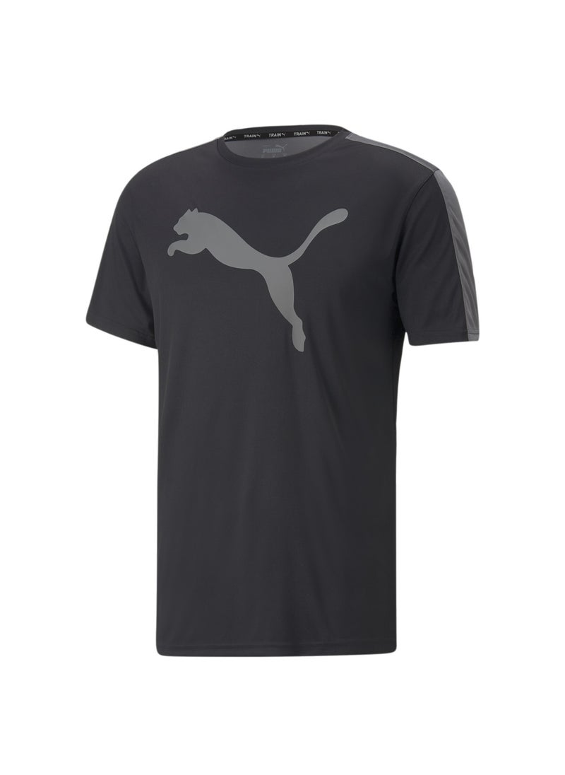 PUMA - Fit Commercial Logo Training Mens Shortsleeve T-shirt - Image 1