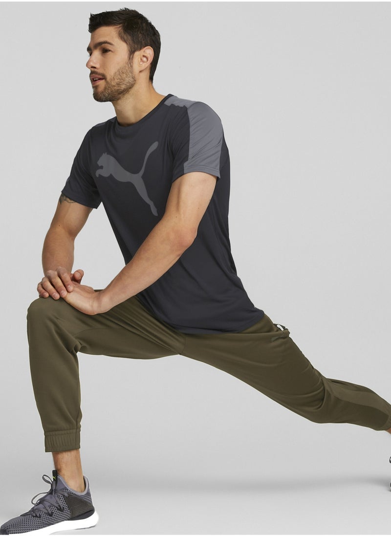 PUMA - Fit Commercial Logo Training Mens Shortsleeve T-shirt - Image 1