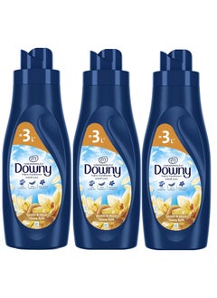 Downy Downy Fabric Conditioner, Concentrate, Vanilla & Musk Variant, Color Protection, More Softness, Longer Lasting Freshness, 1L Pack of 3  - Image 1