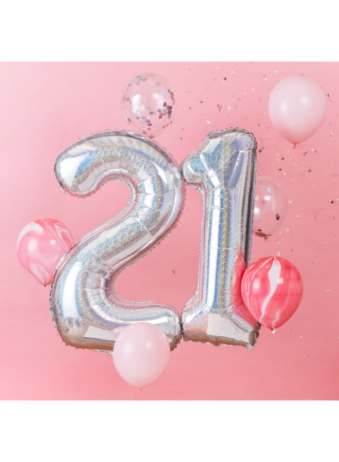 Ginger Ray 21St Birthday Balloon Bundle - Image 2