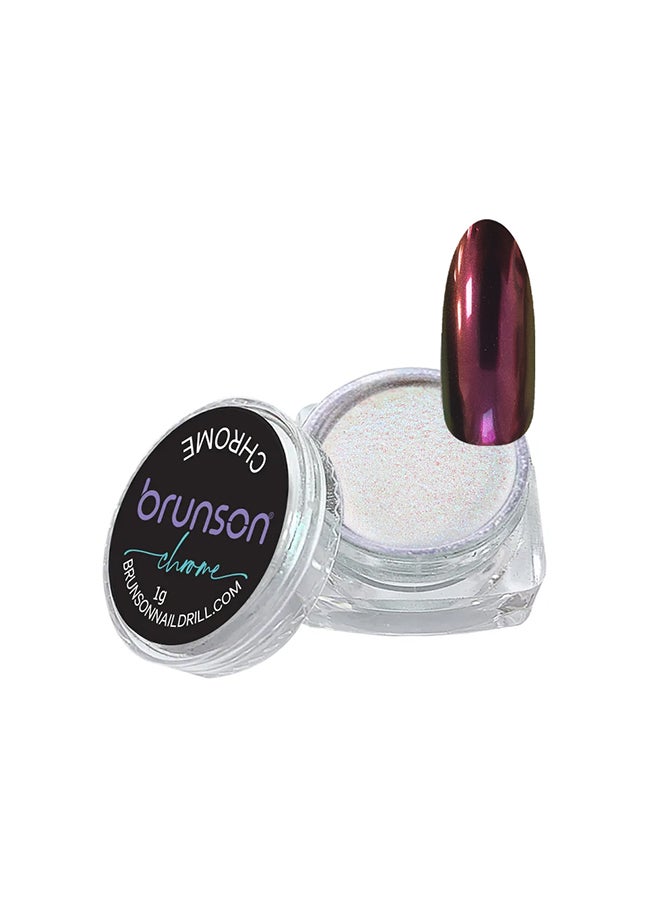 Chrome Mirror Metallic Holographic Effect Art Decoration Manicure Pigment Nail Powder NH-12S