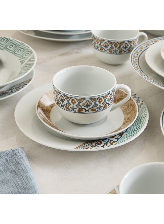 Home Box Atlanta 20-Piece Porcelain Dinner Set for 4 - Image 3