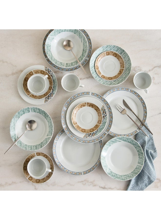 Home Box Atlanta 20-Piece Porcelain Dinner Set for 4 - Image 1