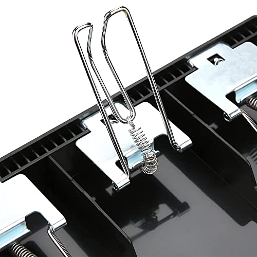 Homava Cash Drawer Register Insert Tray 3 Bills 3 Coins Money Storage Box Metal 9.6 x 9.6 x 1.4 inch, Black - Image 5
