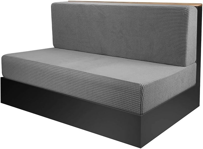 Stretchy Rv Dinette Cushion Covers, Universal Fit for Bench & Backrest Cushions, Washable Loveseat Protectors - Image 2