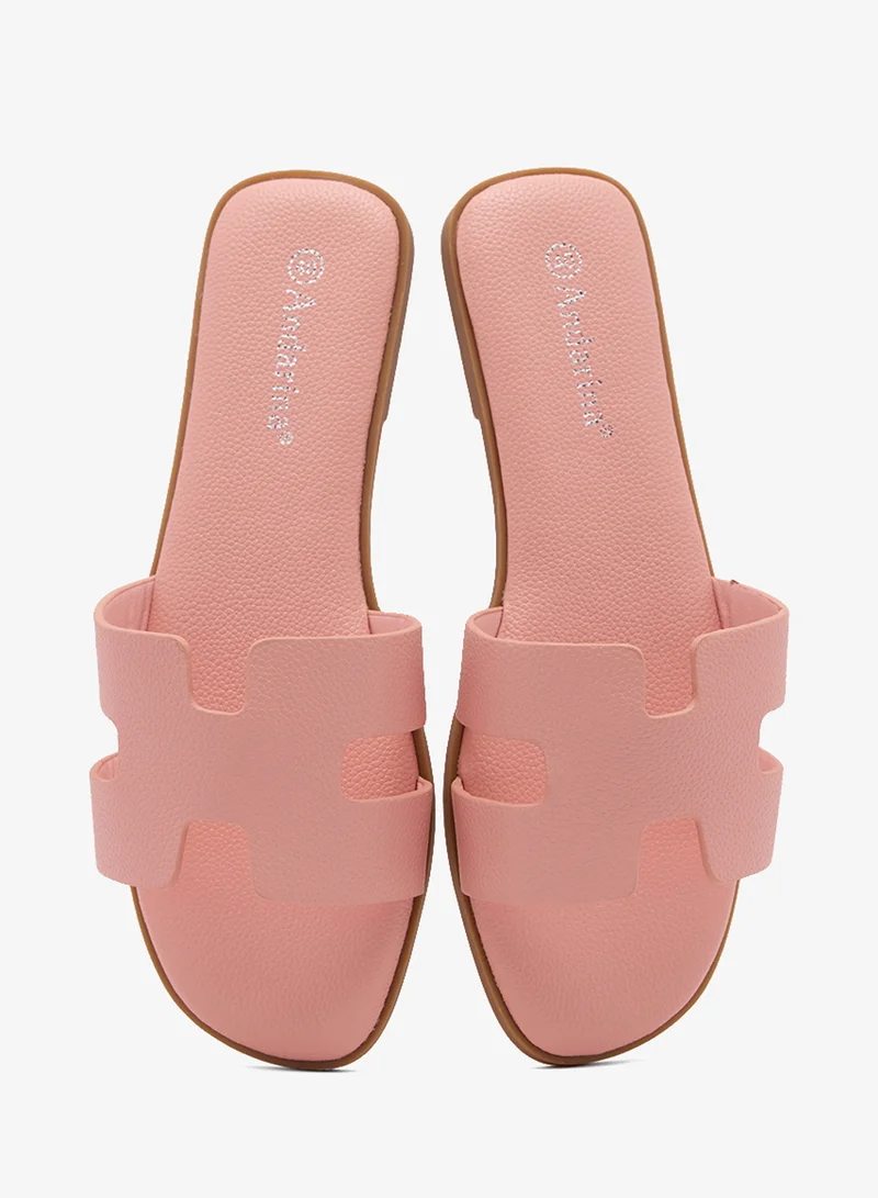 Andarina Nude Summer Flat Sandals for Women | Best Price UAE