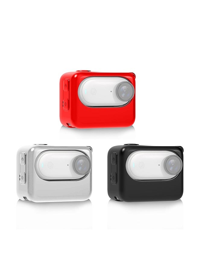 PULUZ PU865 Camera Protector Case Silicone Cover Camera Case Anti-Scratch Compatible with Insta360 GO 3