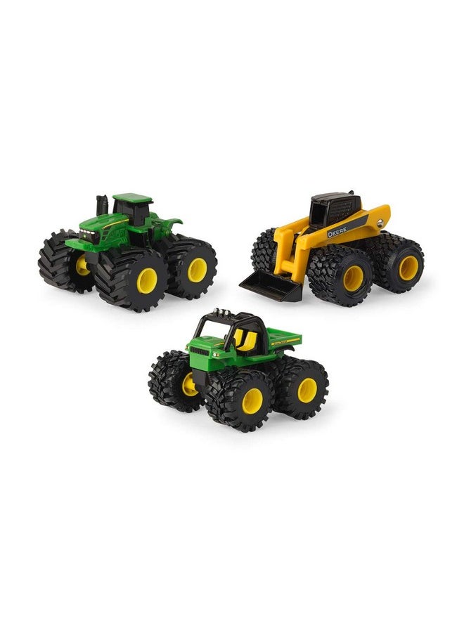 John Deere Monster Treads Mini Mudder 3Pk Toy Set - Lp75981 
