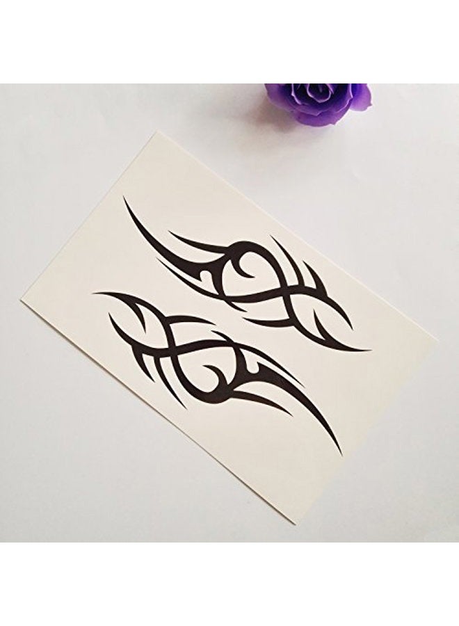 Kotbs 8 Sheets Waterproof Large Temporary Tattoos Men Tattoo Sticker Make up Body Art Fake Tattoo - Image 2