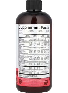 MaryRuth Organics Liquid Morning Multivitamin, Raspberry, 15.22 fl oz  - Image 2