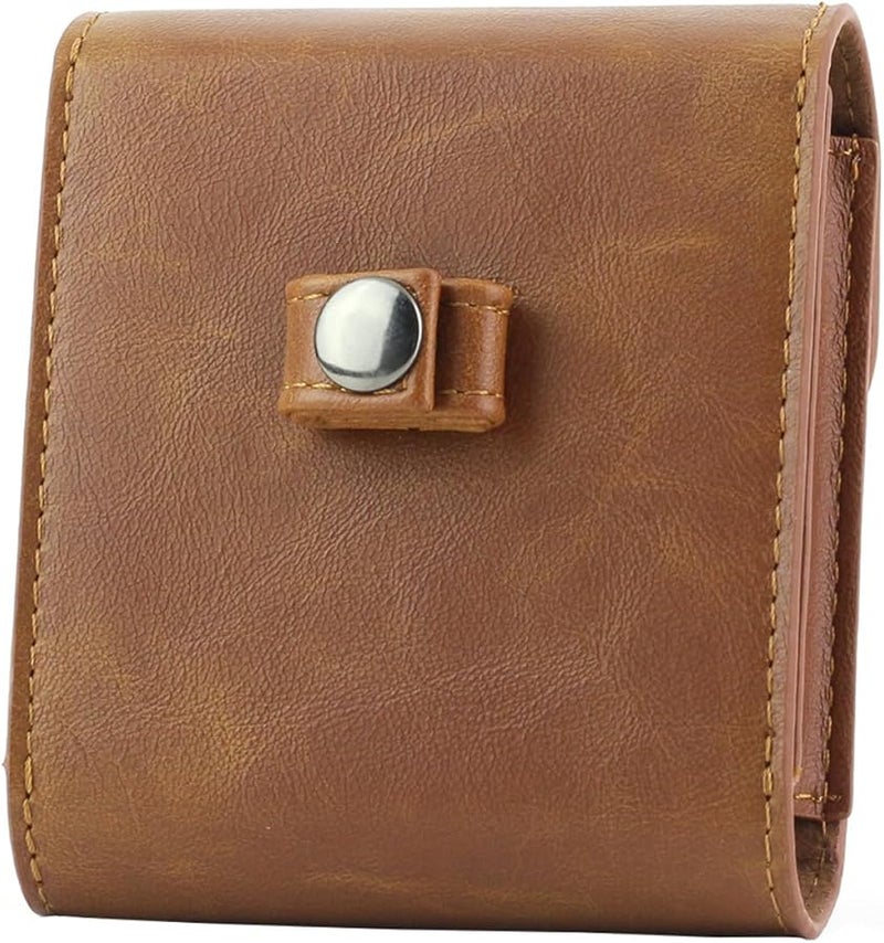 Pu Leather Water Resistant Photo Case For Square Instant Camera Film Storage Bag - Image 1