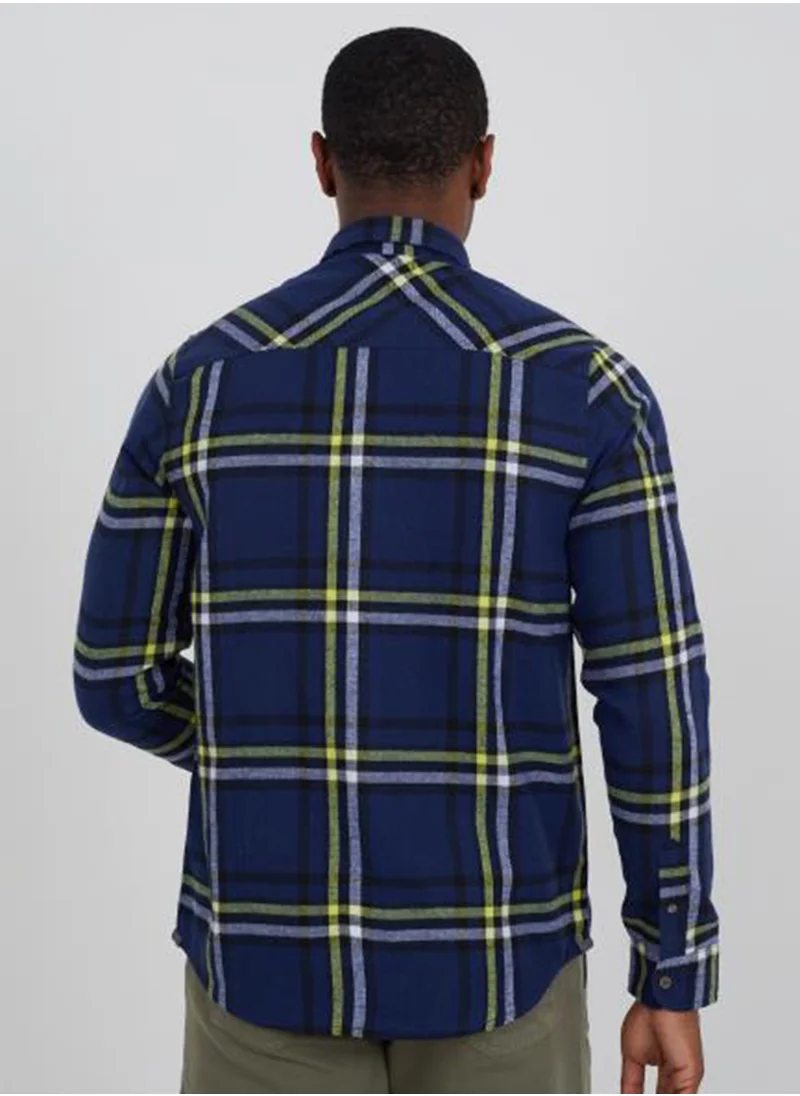 BRAVE SOUL Casual Flannel Shirt
