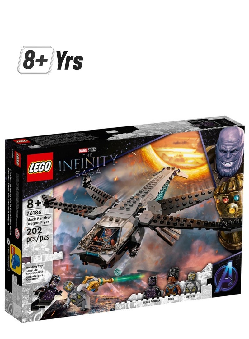 LEGO Black Panther Dragon Flyer Set 76186 - Image 1