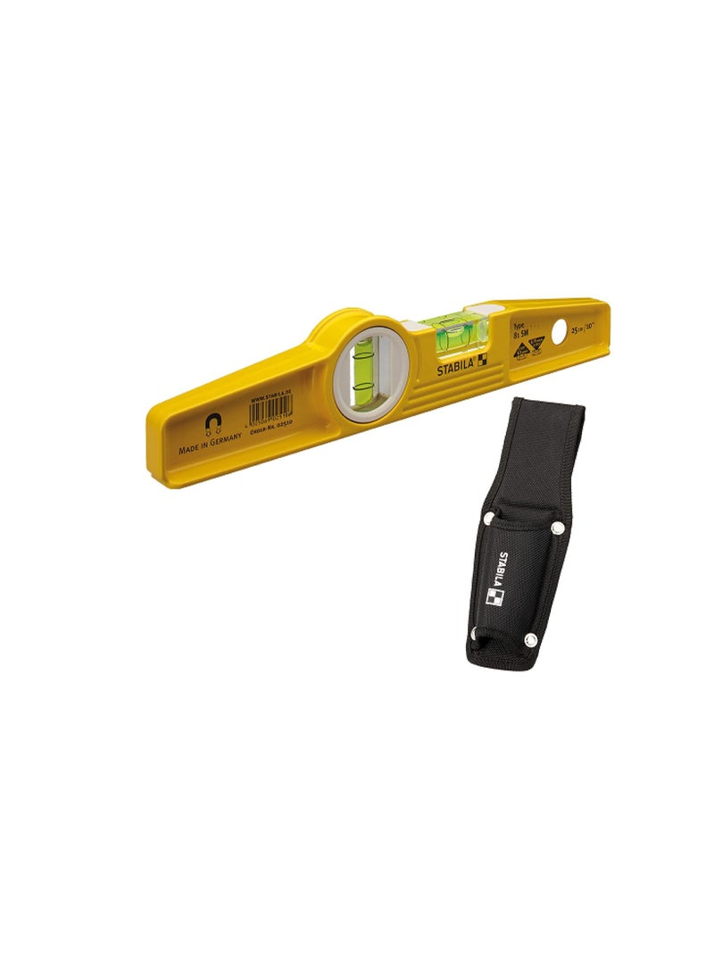 STABILA Stabila 81s-10mh Magnetic Level and Holster 2511 - Image 1