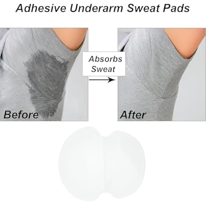 Underarm Sweat Pads, Comfortable Lightweight Underarm Sweat Pads for Men and Women, All Unisex, Designed to Provide Effective Sweat Protection with All-Day Comfort (12 Pack) - Image 4