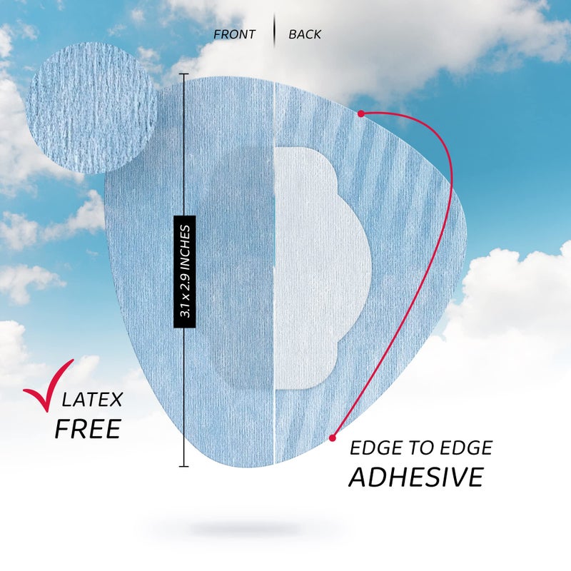 Not Just A Patch Air Freestyle Libre 2 Covers (3 Pack) - Thin, Strong and Light, Ultra-Long 14 Day Adhesion - Durable Lingo CGM & Libre 2 Sensor & Protector Patches - Multicolor - Image 3