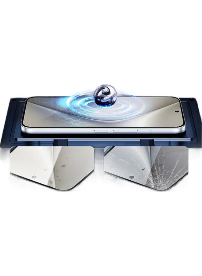 Koolife [Anti-Shatter Edge] Tempered Glass Screen Protector For Huawei Pura70, Full Coverage Ultra-Thin Hd Anti-Dust Shatterproof Anti-Fingerprint Protective Film For Huawei Pura80 Smartphone - Image 3