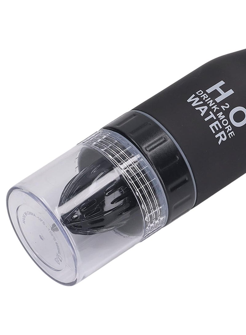 H2O 650ml Fruit Infuser Water Bottle Portable Lemon Infusion Squeezing Cup BPA Free Flavoured Juice Sports Bottles  - Image 3