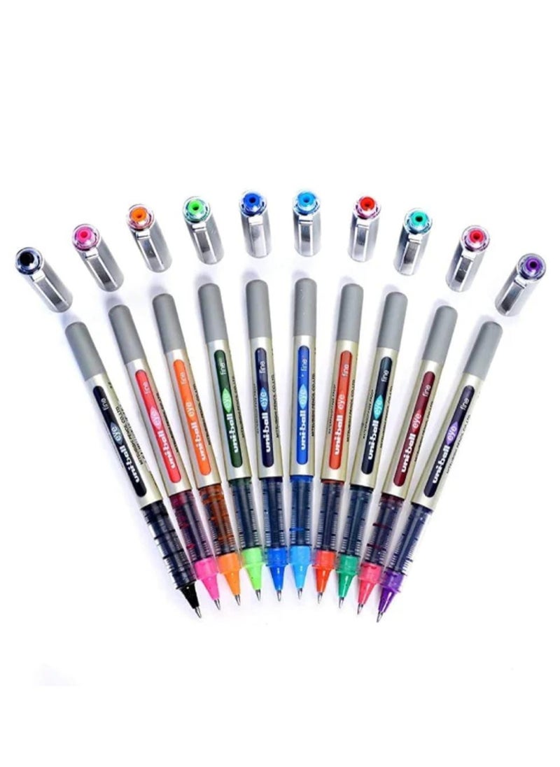 Uniball 10-Piece Fountain Pen Set Multicolour  - Image 1