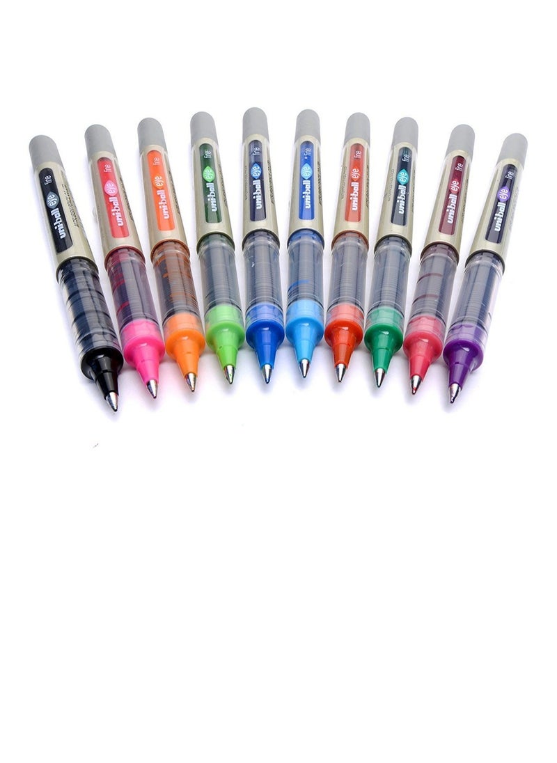 Uniball 10-Piece Fountain Pen Set Multicolour  - Image 2