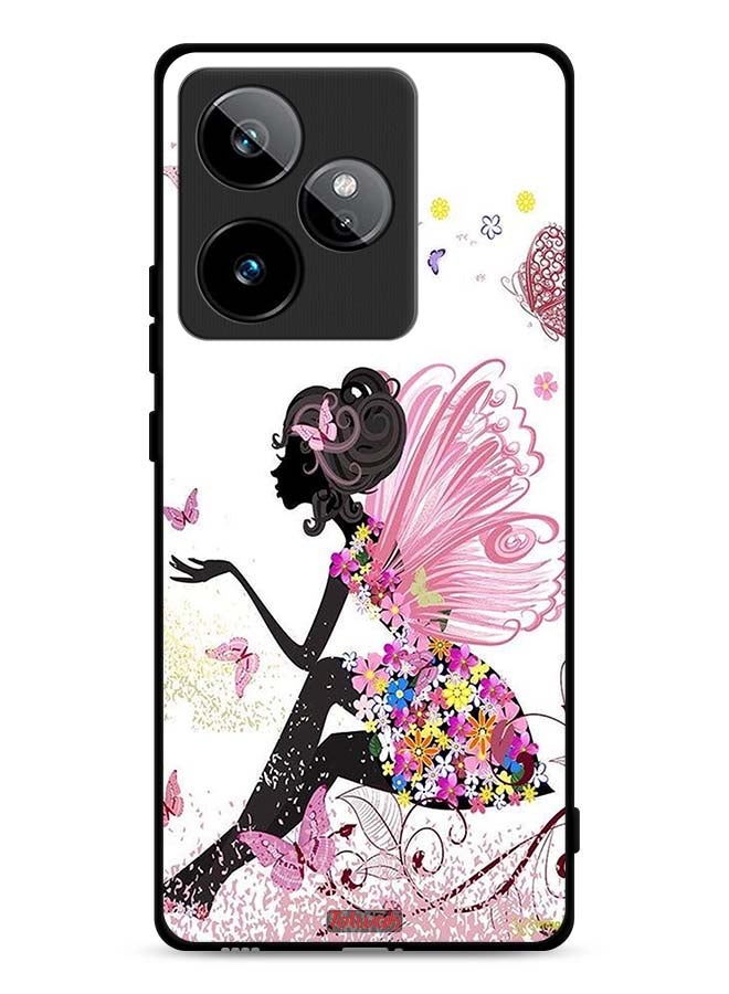 Tolwak Realme GT 7T 5G Protective Case Cover Butterfly Girl Artwork