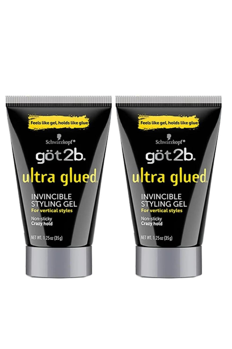 شوارزكوف جل تصفيف الشعر ألترا جلويد إنفينسيبل 35 جرام (عبوة من قطعتين)