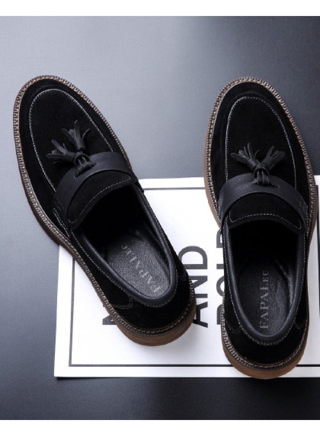 Fapai Best Casual Slip-on Men's Business Casual Shoes Retro Style Loafers Office Commuting Casual Men's Shoes - Image 1