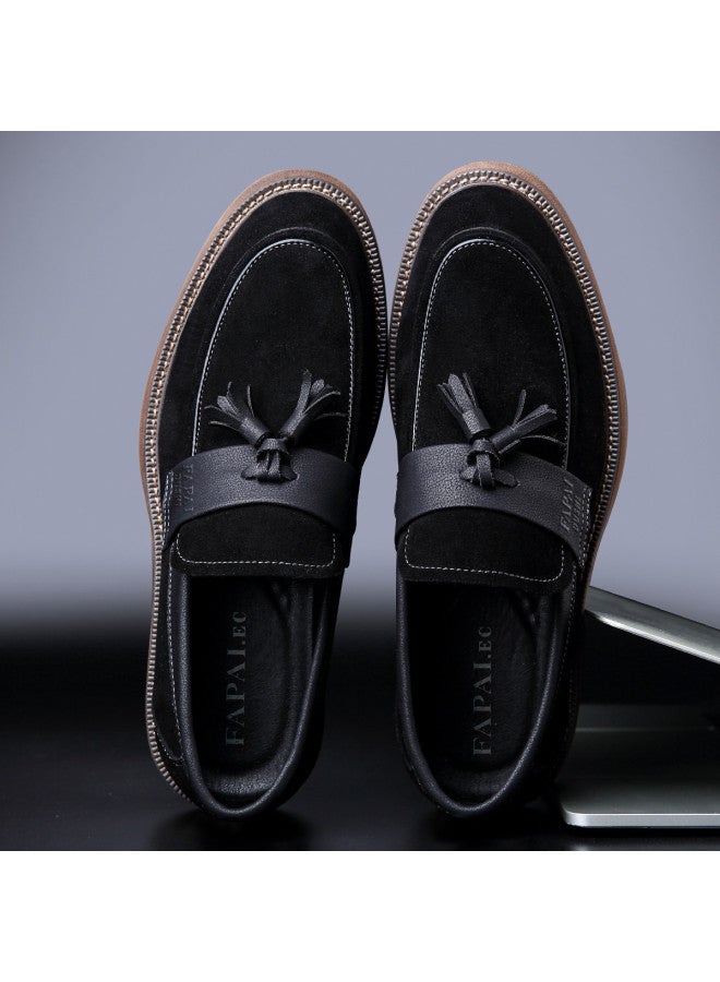 Fapai Best Casual Slip-on Men's Business Casual Shoes Retro Style Loafers Office Commuting Casual Men's Shoes - Image 2