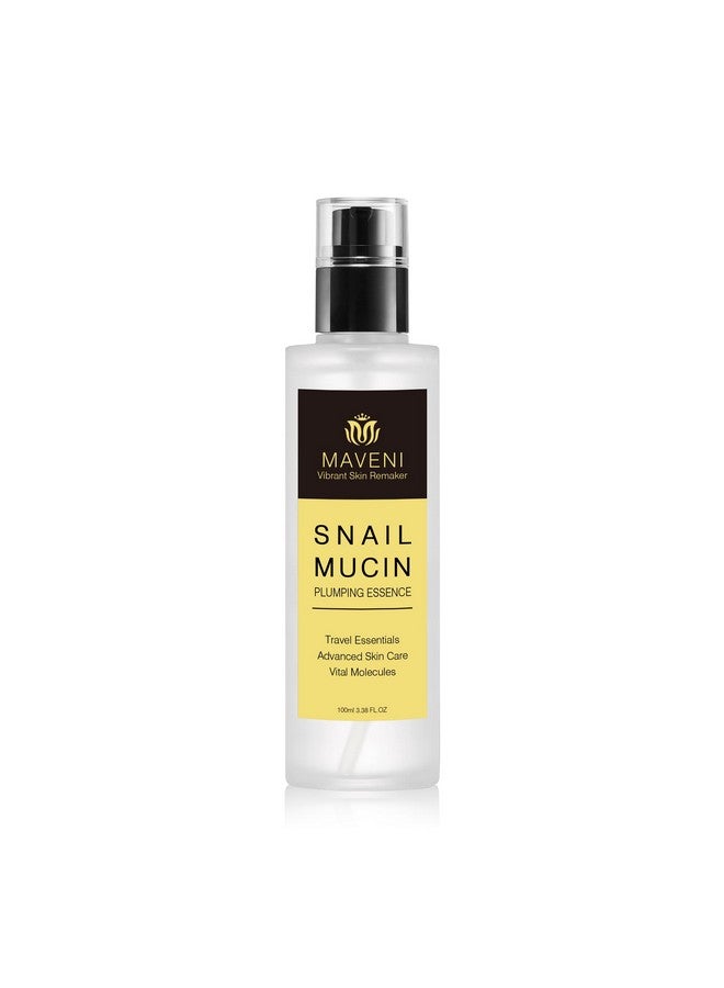 MAVENI High Concentration Snail Mucin Plumping Serum 100ml 3.38 fl.oz,Hydrating Serum with Snail, Reduce Wrinkles and Fine Lines,Smooth Facial Skin - Image 1