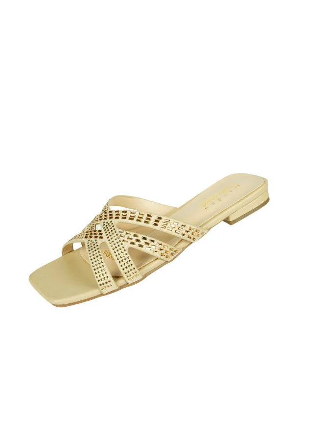 Michelle Morgan 092-2680 Michelle Morgan Ladies Sliders 313RJ369 Beige