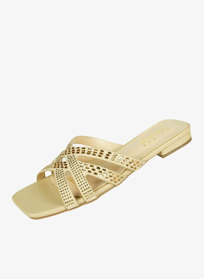 Michelle Morgan Beige 092-2680 Michelle Morgan Ladies Sliders 313RJ369 Beige for Women | Best Price UAE