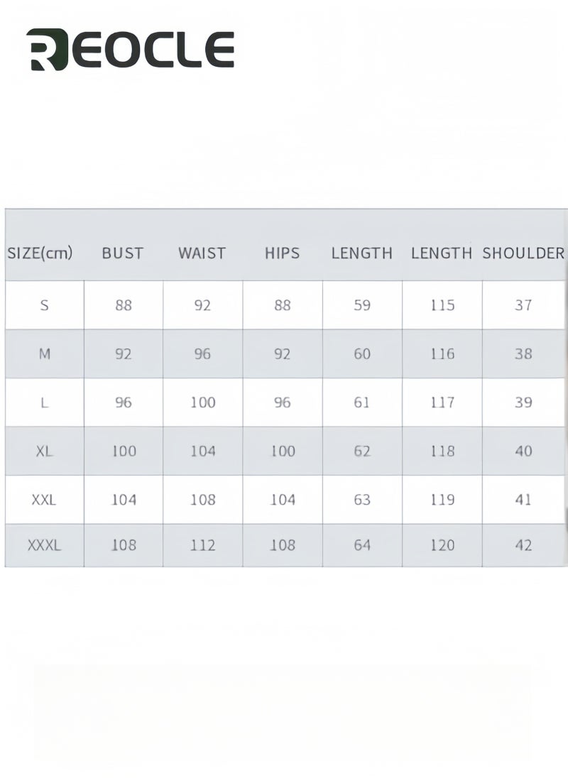 REOCLE Women's Button Down Shirt Dress Long Sleeve Shift Dress Casual Loose Maxi Dresses Commuter V-neck Tie Dress - Image 4