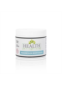 Health As It Ought To Be Magnesium Body Balm for Muscle Relief | All Natural Magnesium Oil Body Balm Infused with Arnica, Aloe Vera, Jojoba & Coconut Oil | For Headaches, Cramps, & Fast Muscle Relief | 4-Ounce  - Image 1