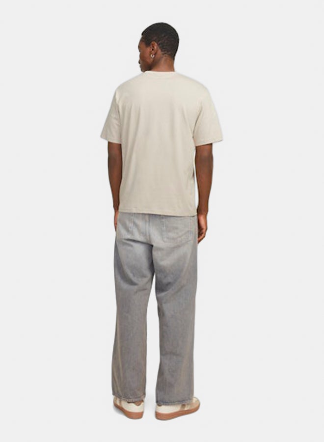 JACK & JONES JACK & JONES Mens Vesterbro Picture Crew Neck Tee  - Image 2