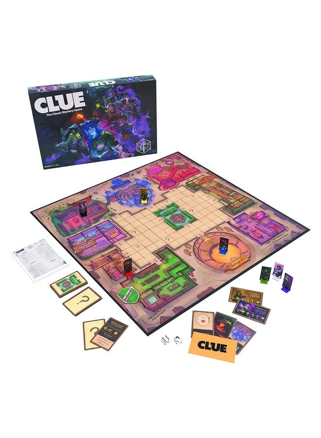 USAopoly يوساوبولي كلue: الدور الحاسم | حل اللغز في هذه اللعبة القابلة للجمع التي تتميز بشخصيات وأماكن من حملة مايتي نين، لعبة مرخصة رسميًا، (CL139-516-002200-04) - Image 1