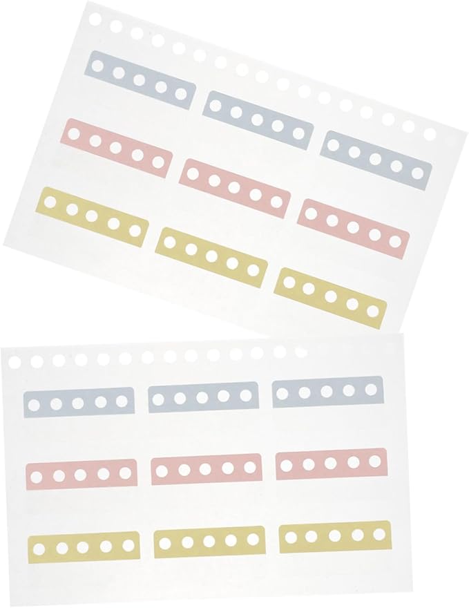 Multi Color Self Adhesive Page Tabs for Indexing Books Notes and Files - Image 1