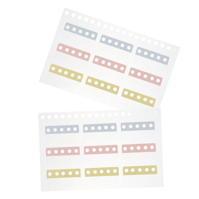 Multi Color Self Adhesive Page Tabs for Indexing Books Notes and Files - Image 2