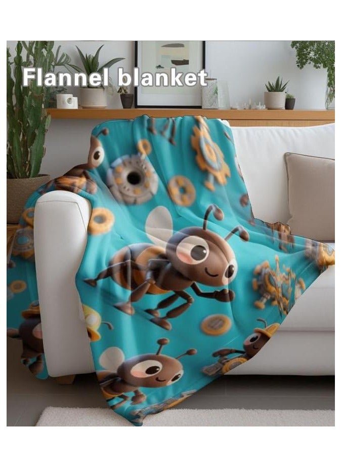 general Flannel thin blanket (warm and comfortable, suitable for sleep, gaming, dust removal and sandproof) 150cm*200cm - 174 - Image 5