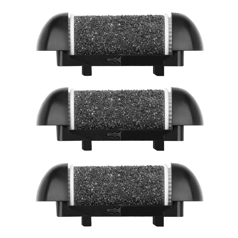 IWEEL 3 Different Replacement Roller Head for IWEEL/CIVYPRO/OTAZWA/ADAMPARK/ZIKILLYA/ELMCHEE/NICEBIRDIE Foot File Pedicure Tools for Feet Callus Shaver Pedicure kit for Cracked Heels and Dead Skin - Image 2