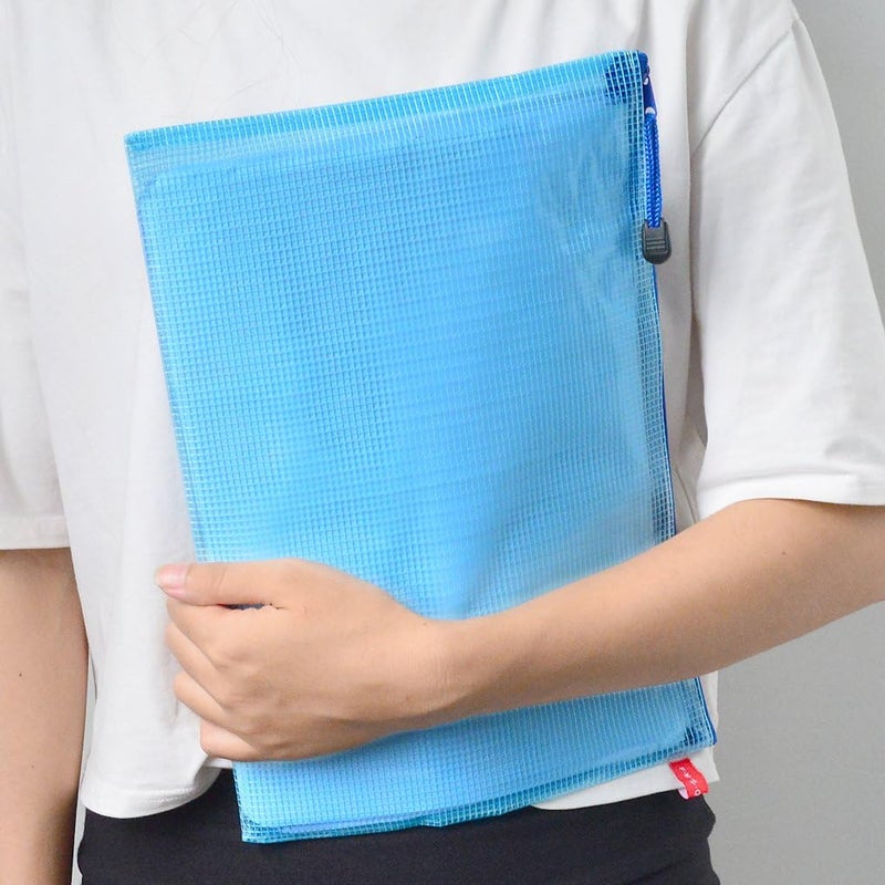 Bantoye 25-Piece A4 Zipper File Bags - Waterproof PVC Document Organizer - Image 5