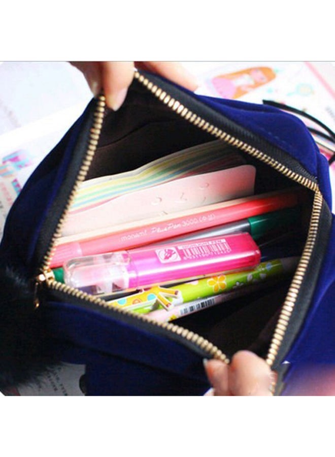 نيبمينينت Cartoon Cat Cosmetic Case Blue - Image 4