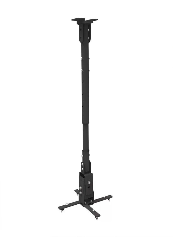 Skill Tech SH 03P Projector Ceiling Mount, Height Adjustable 1000mm–2000mm, Max Load Capacity 25kg – Black - Image 1