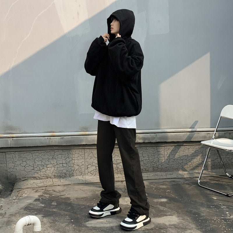 Unisex Classic Denim Jeans Loose Fit Daily Outdoor Wear - Image 1
