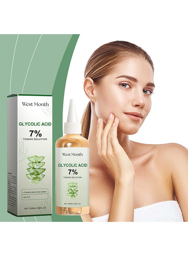 القمر الغربي تونر حمض الجليكوليك من ويست مونث، مدعم بالماء والجلسرين وحمض الجليكوليك وPCA الصوديوم،
مستخلص الصبار وما إلى ذلك، مناسب لترطيب البشرة وتغذيتها وترطيبها وتفتيحها بشكل خفيف. - Image 2